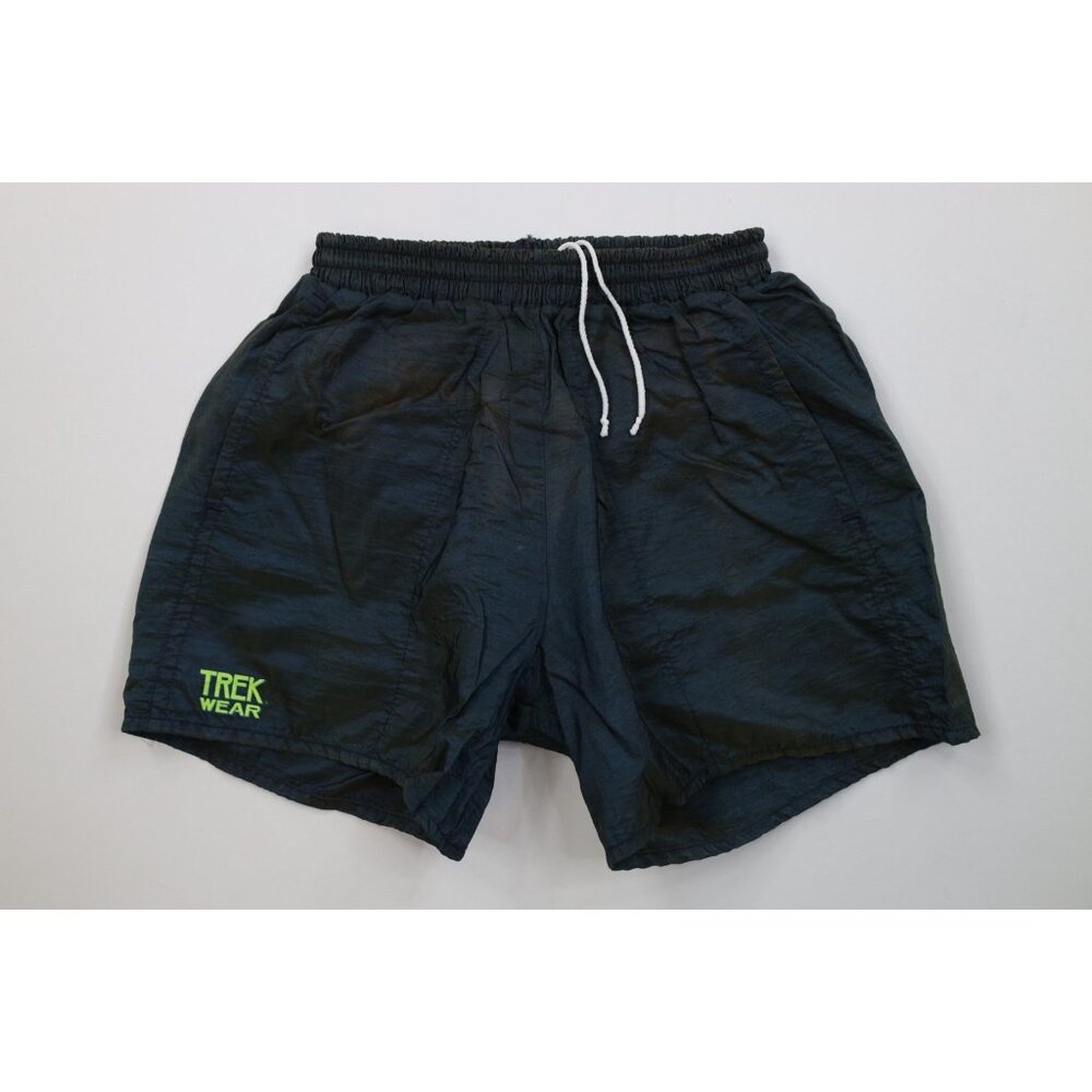 Vintage 80s 90s Trek Cycling Mens Small Spell Out Lined Chromatic Shorts USA